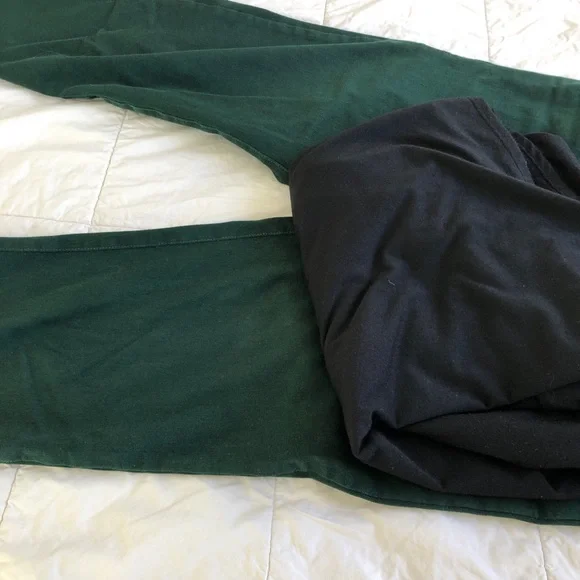 Betabrand medium green denim jeans - Picture 5 of 5